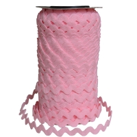 Ric Rac ribbon 12mm (25 m), Light Pink 10